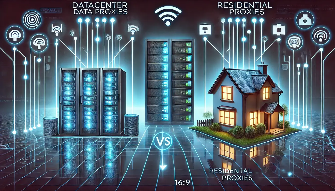 Datacenter vs Residential Proxies | Key Differences Explained