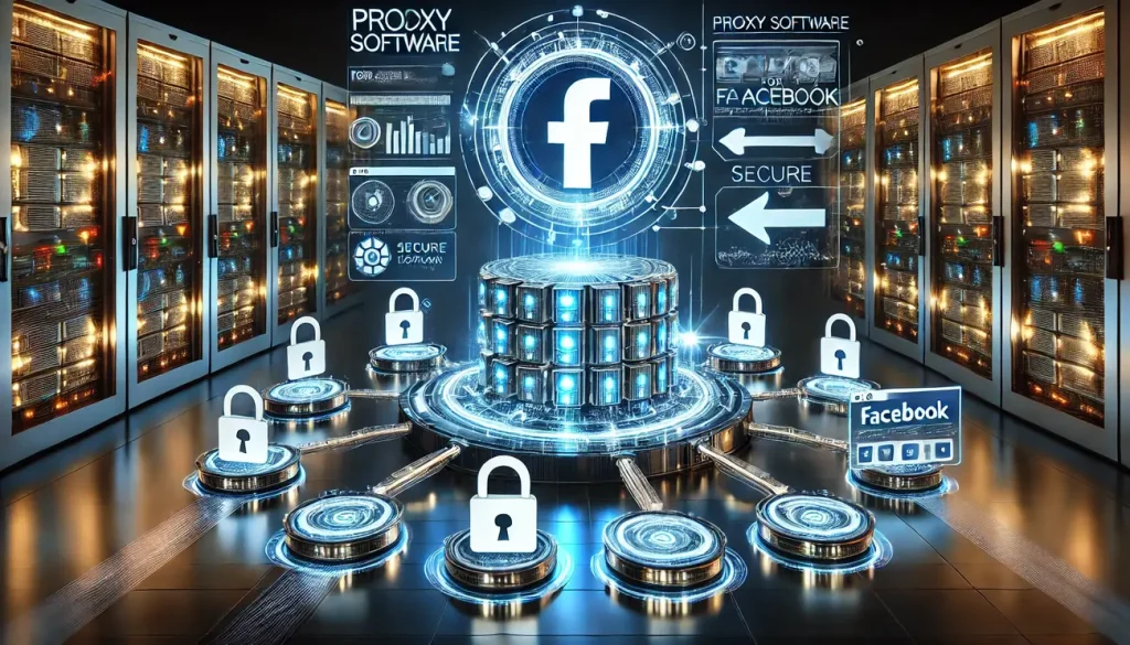 Proxy software for Facebook