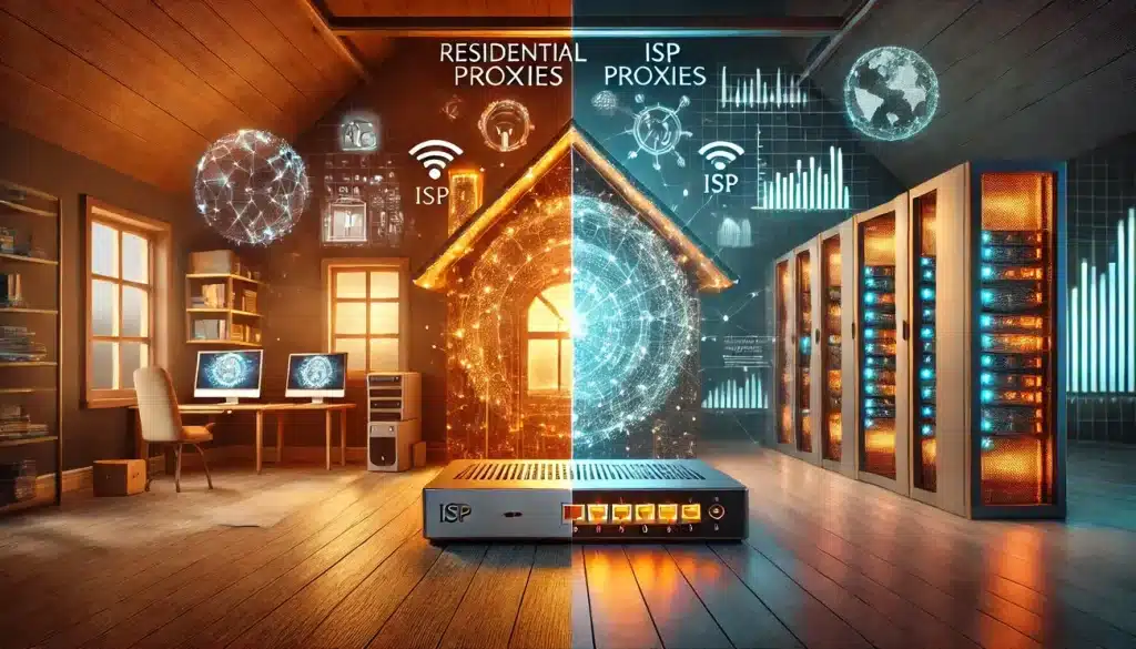 ISP Proxies vs Residential