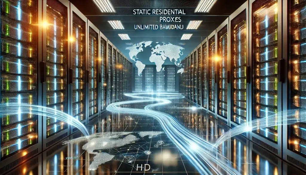 Static Residential Proxies Unlimited Bandwidth