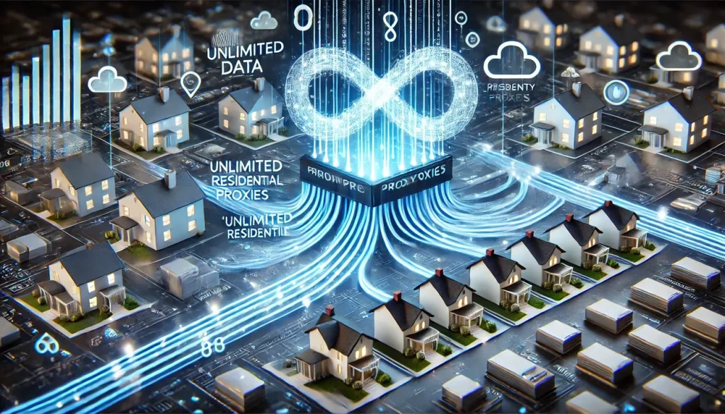 Unlimited Data Residential Proxies
