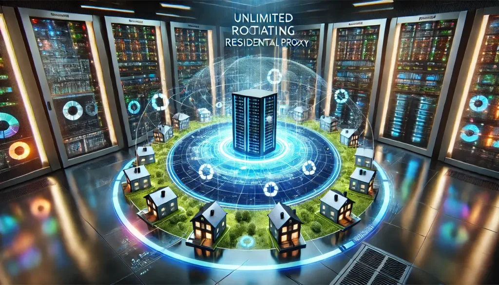 Unlimited Rotating Residential Proxy