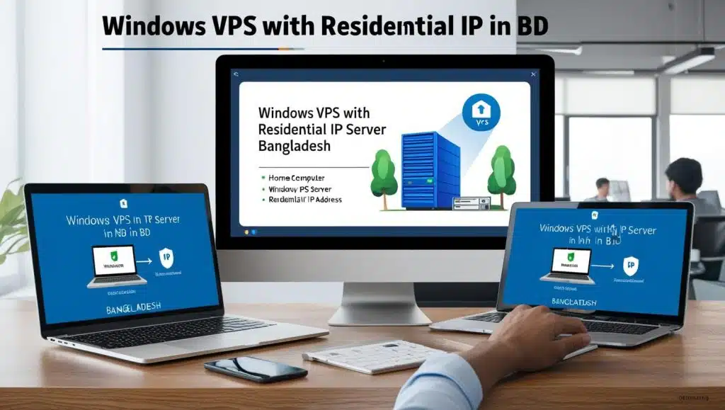 Windows VPS with Residential IP in BD